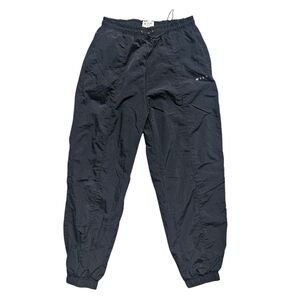 Anthropologie Wilo The Label Black Nylon Parachute Jogger Size XS
